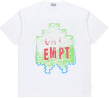 Cav Empt ZIGGURAT Stamp Graphic Unisex White T-Shirt CES17T06 Cav Empt ZIGGURAT Stamp Graphic Unisex White T-Shirt CES17T06