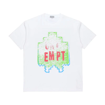 Cav Empt ZIGGURAT Stamp Graphic Unisex White T-Shirt CES17T06