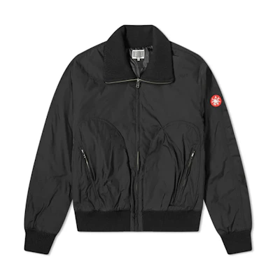 Cav Empt Zipped Bomber Jacket Unisex Black CES17JK07