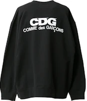 CDG Play Black Simple Back Letter Print Long Sleeve Sweatshirt SZ-T055-051-1 CDG Play Black Simple Back Letter Print Long Sleeve Sweatshirt SZ-T055-051-1