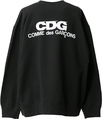 CDGプレイ ブラック シンプル バックロゴ 長袖 スウェットシャツ SZ-T055-051-1 Buy CDGプレイ ブラック シンプル バックロゴ 長袖 スウェットシャツ SZ-T055-051-1