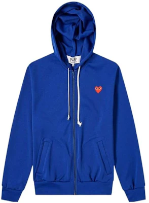 Sweatshirt Grafik Biru CDG Play Solid. P1T172-02 Buy Sweatshirt Grafik Biru CDG Play Solid. P1T172-02