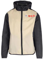 CDG Play Color-Block Zip Hoodie Jacket P1-J505-3 CDG Play Color-Block Zip Hoodie Jacket P1-J505-3