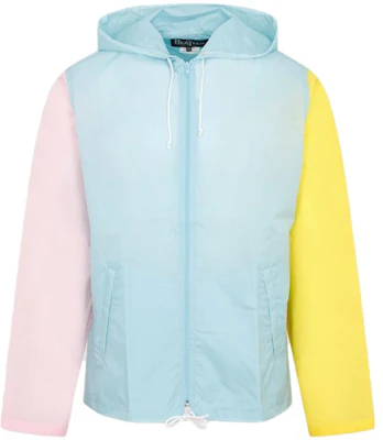 꼼데가르송 플레이 컬러블록 그래픽 후디 재킷 블루 VKJ002 Buy 꼼데가르송 플레이 컬러블록 그래픽 후디 재킷 블루 VKJ002