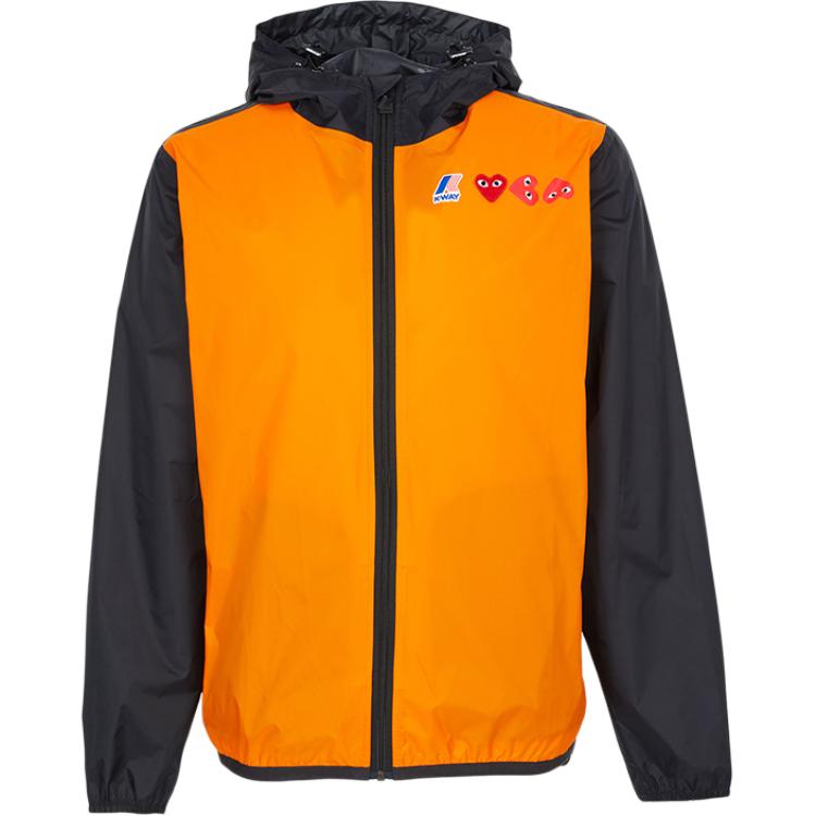 CDG Play Fitted Zip-Up Hoodie Jacket P1-J505-1