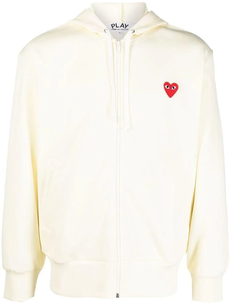 cdg-play-fw-22-beige-hoodie-with-heart-embroidery-logo-for-men-p1-t172-ivory