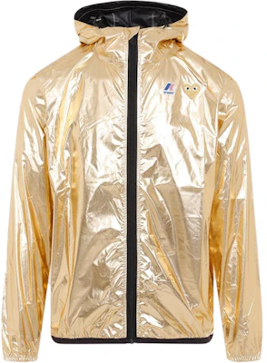 CDG Play金色连帽拉链夹克,印有简约标志设计。 AZ-J508-051-1 Buy CDG Play金色连帽拉链夹克,印有简约标志设计。 AZ-J508-051-1