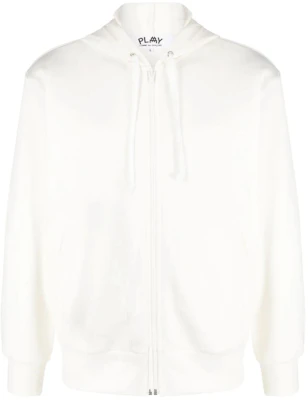 꼼데가르송 플레이 그래픽 프린트 후드 집업 화이트 (). P1-T334-3 Buy 꼼데가르송 플레이 그래픽 프린트 후드 집업 화이트 (). P1-T334-3