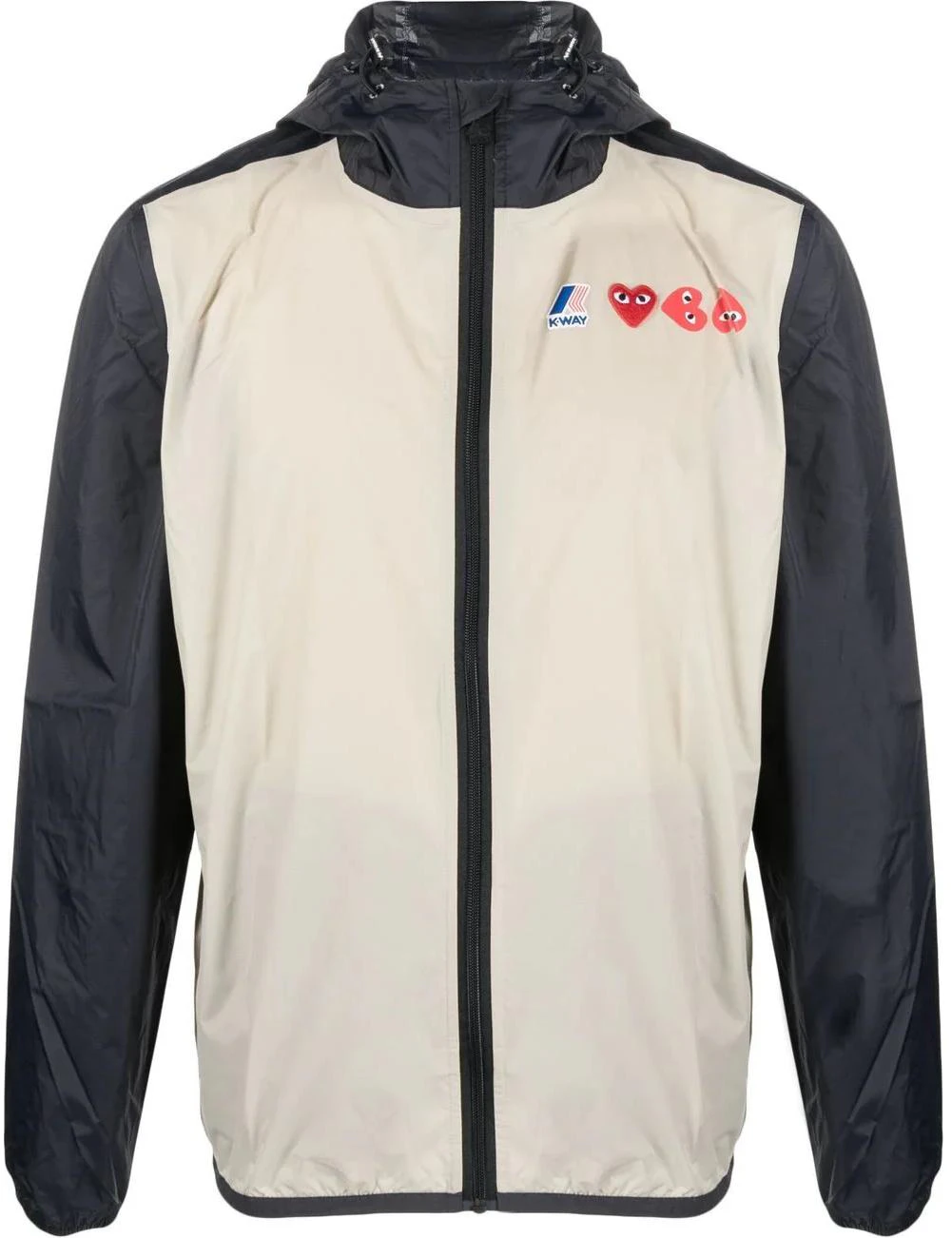 cdg-play-patchwork-hoodie-jacket-unisex-off-white-p1-j505-beige