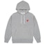 Order CDG Play Red Heart Logo Hoodie Gray Menswear by Comme des Garçons. AZ-T170-051-1