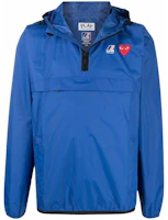 CDG Play Solid Color Pullover Hoodie Jacket Unisex. P1-J502-2 CDG Play Solid Color Pullover Hoodie Jacket Unisex. P1-J502-2