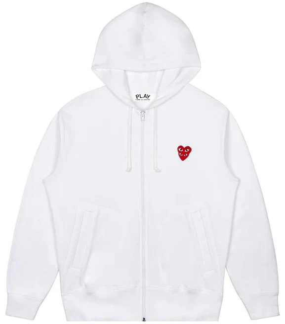 cdg-play-ss-24-double-red-heart-hoodie-zip-up-unisex-white-ax-t294-051-white