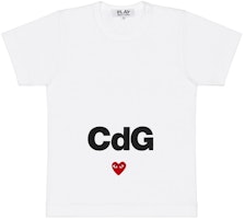 CDG Play T-shirt White CDG Play T-shirt White