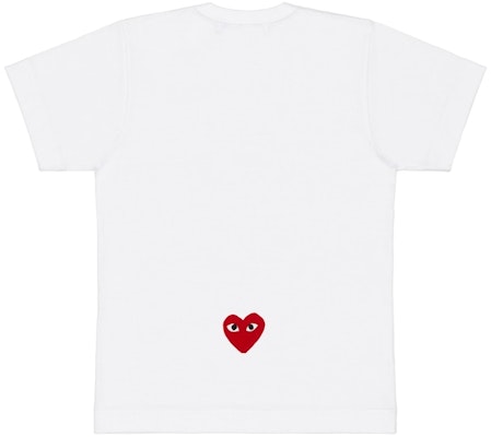 CDG Play T-shirt White Order CDG Play T-shirt White