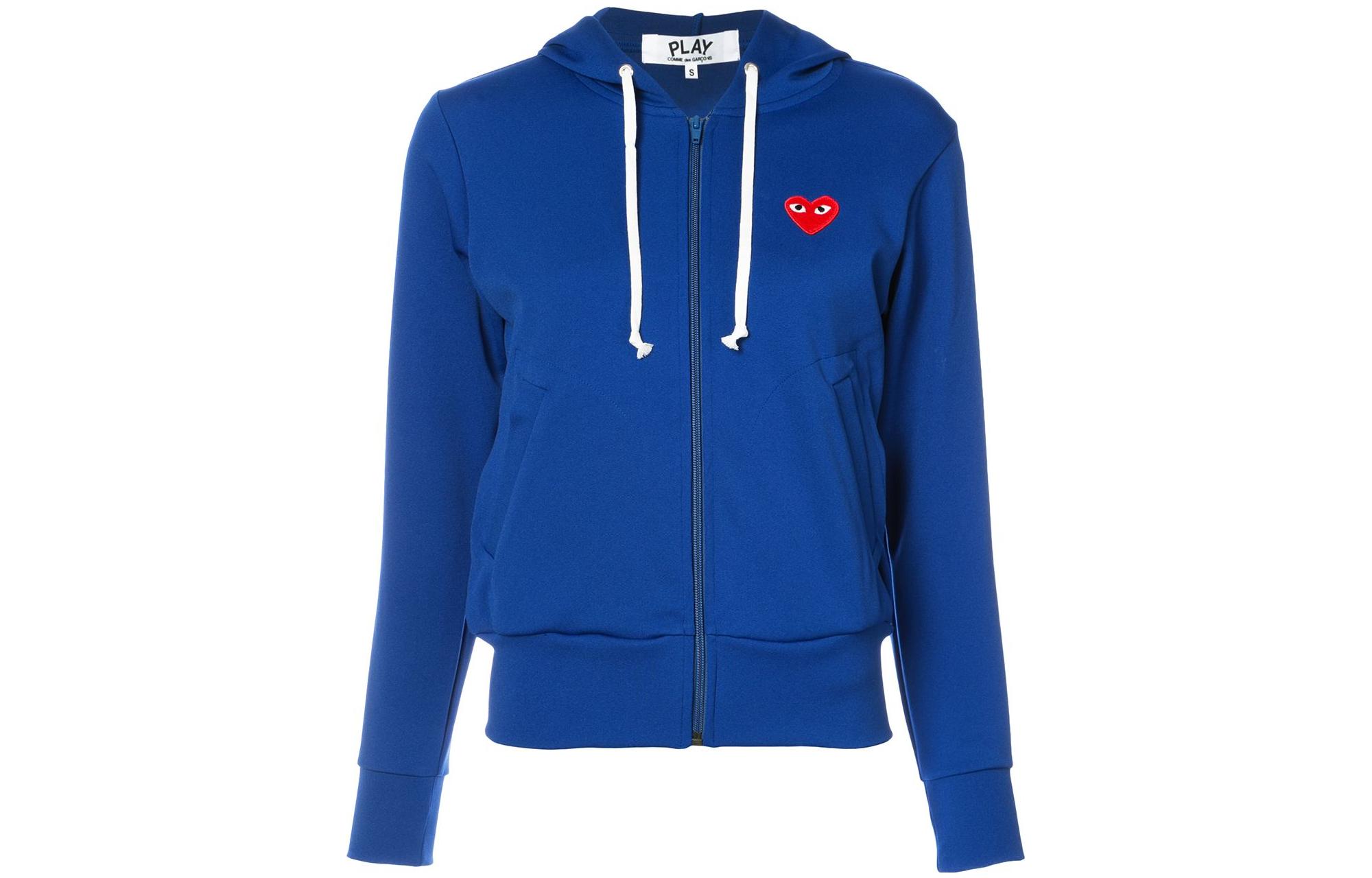 CDG Play Zip-Up Hoodie Jacket P1-T171-2