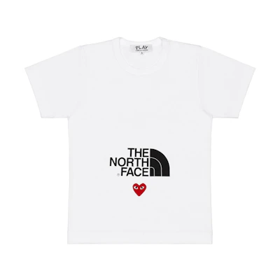 CDG The North Face Ladies' T-shirt White