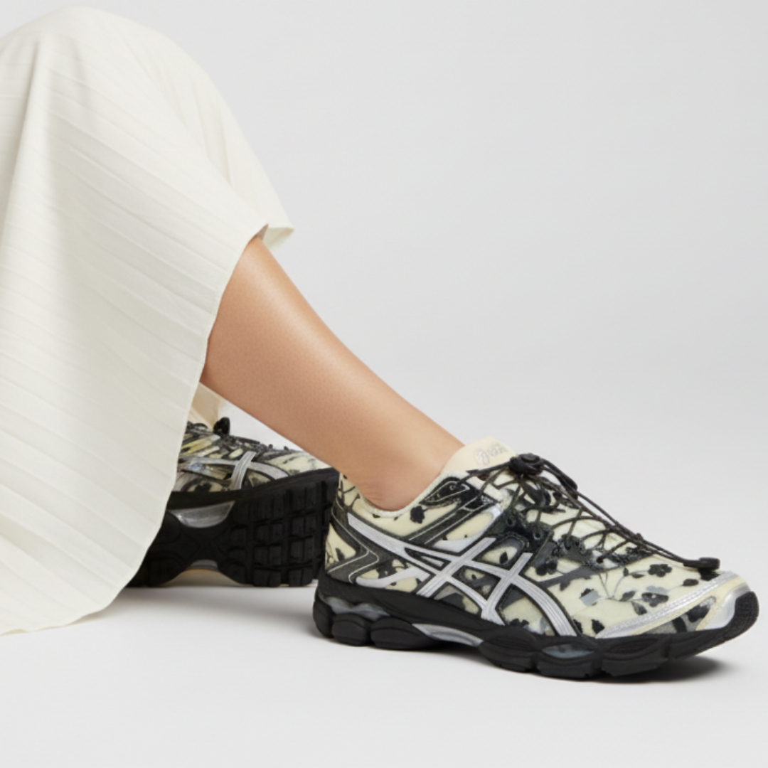 Order Cecilie Bahnsen x ASICS Gel Cumulus 16 ''Ivory Hitam'' 1203A762-750