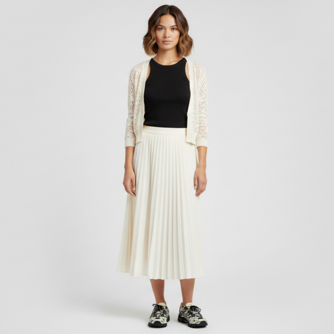 Lookbook Cecilie Bahnsen x ASICS Gel Cumulus 16 ''Ivory Hitam'' 1203A762-750