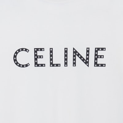 赛琳 23SS 白色星星铆钉宽松款棉质针织T恤 2X47F671Q-01OB Purchase 赛琳 23SS 白色星星铆钉宽松款棉质针织T恤 2X47F671Q-01OB