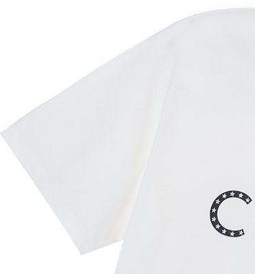 赛琳 23SS 白色星星铆钉宽松款棉质针织T恤 2X47F671Q-01OB Details for 赛琳 23SS 白色星星铆钉宽松款棉质针织T恤 2X47F671Q-01OB