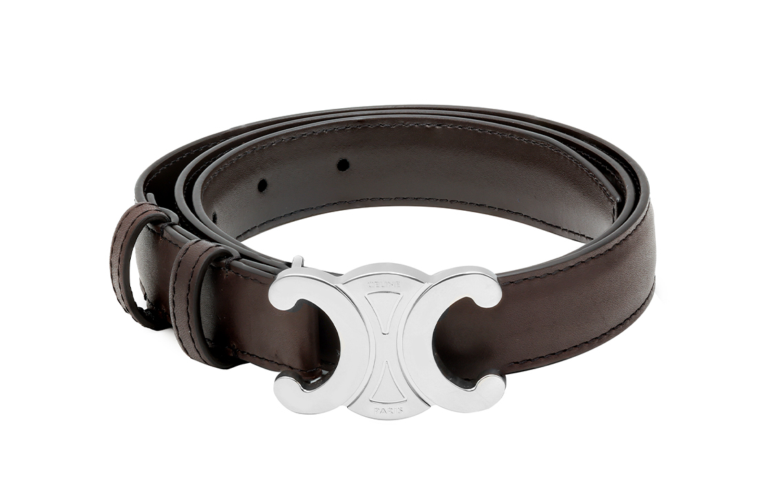 Purchase CELINE  2.5cm Interlocking Buckle Casual Fashion Belt. 45AKA3A78.19SI