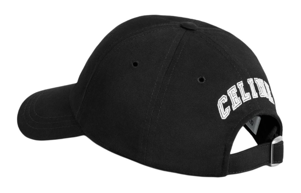 Purchase CELINE 黑色棉质刺绣字母标志棒球帽 2AU4K234X38NO
