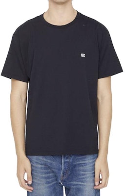 CELINE Black Logo Print Crewneck Loose-Fit T-Shirt. 2X04I671Q-38AW Purchase CELINE Black Logo Print Crewneck Loose-Fit T-Shirt. 2X04I671Q-38AW