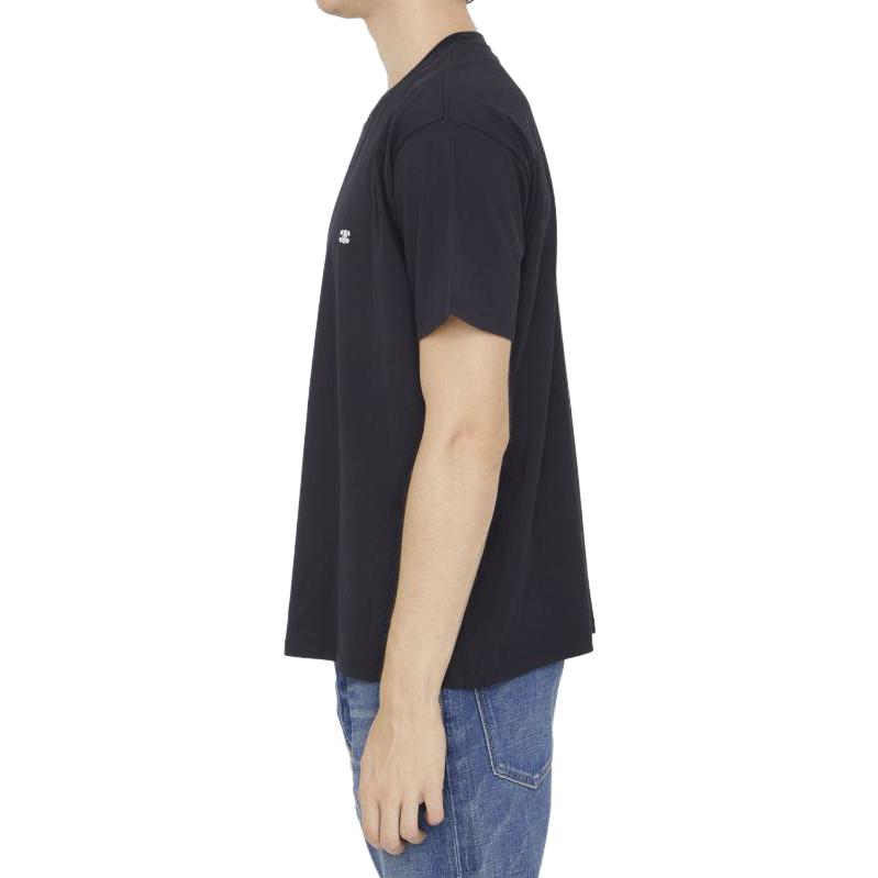 Sizing CELINE  Black Logo Print Crewneck Loose-Fit T-Shirt. 2X04I671Q-38AW