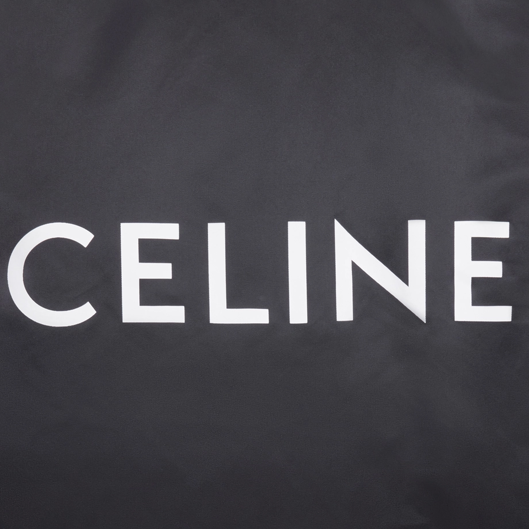 CELINE  Black Logo Print Loose Fit Jacket Long Sleeve Outerwear 2W426889O-38NO 圖 4