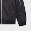 Sizing CELINE Jaket Longgar Hitam Logo Print Lengan Panjang Outerwear 2W426889O-38NO