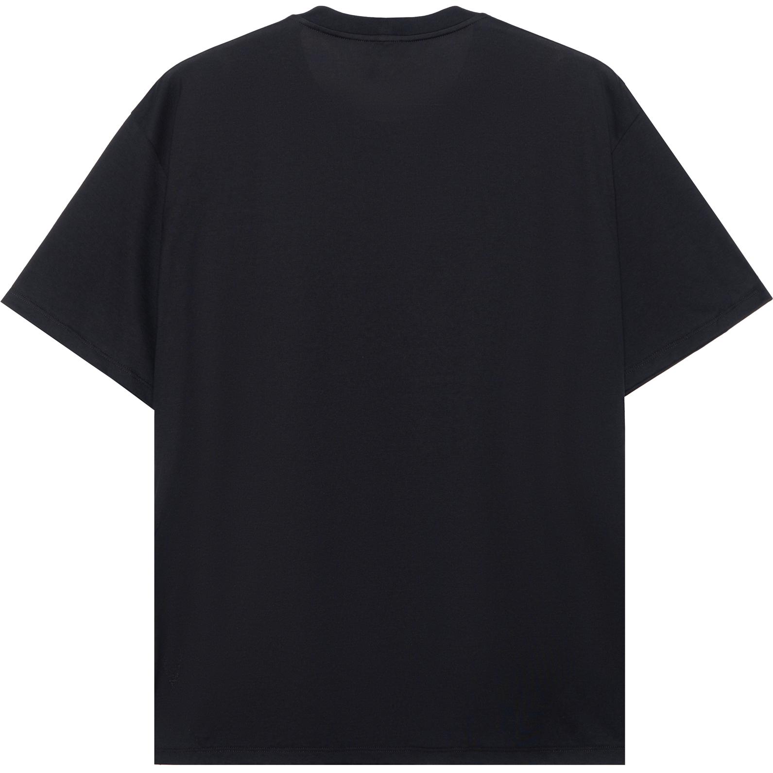 Lookbook Camiseta Negra de Manga Corta con Logo Céline. 2X43C671Q-38AW