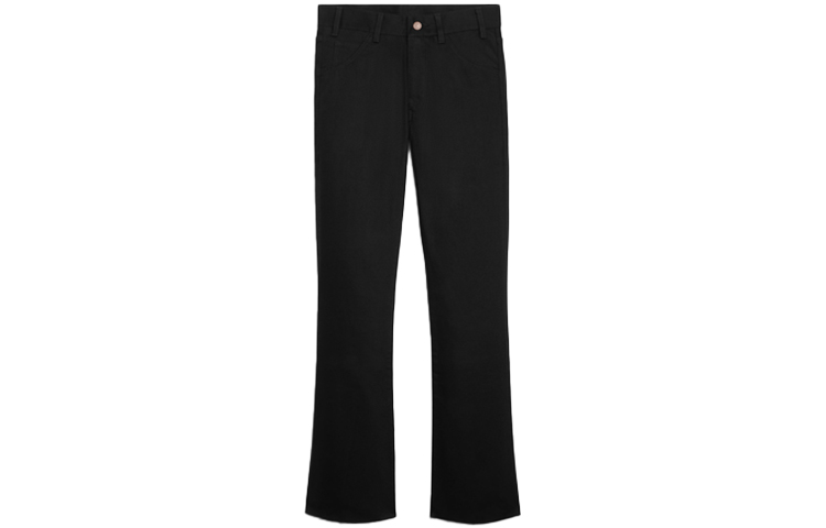 Order CELINE Vaqueros Negros Acampanados de Tiro Medio con Costuras Deshilachadas. 2N583760D-38NF