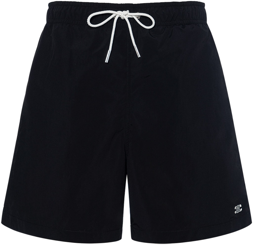 celine-black-mid-rise-straight-leg-casual-shorts-with-belt-2-z732519-u-38-no