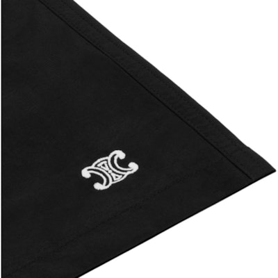 CELINE Black Mid-Rise Straight-Leg Casual Shorts with Belt. 2Z732519U-38NO Purchase CELINE Black Mid-Rise Straight-Leg Casual Shorts with Belt. 2Z732519U-38NO