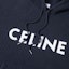 Details for CELINE Black Pullover Hoodie with Solid Color Logo Print. 2A85W423P-38NO