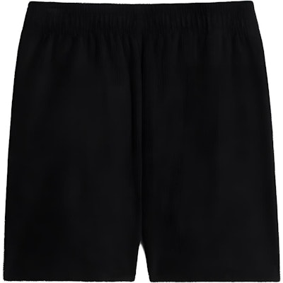 CELINE Black Relaxed Fit Drawstring Shorts with Letter Embroidery. 2Z709372Y-38AW Lookbook CELINE Black Relaxed Fit Drawstring Shorts with Letter Embroidery. 2Z709372Y-38AW