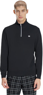 CELINE Sweater Lengan Panjang Logo Hitam Bertekstur. 2ADBH048T-38OW Purchase CELINE Sweater Lengan Panjang Logo Hitam Bertekstur. 2ADBH048T-38OW