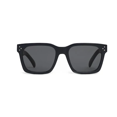 CELINE Black Square Sunglasses - Minimalist, Trendy, Versatile Design. 4S248CPLB38NO