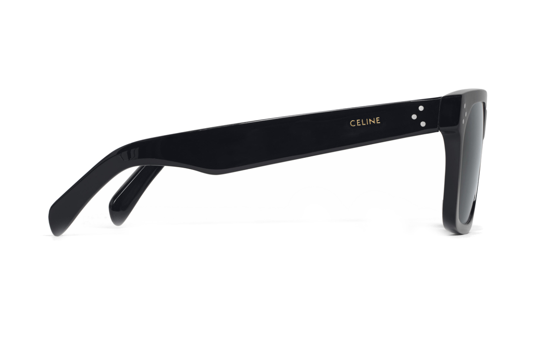 Shop CELINE  Black Square Sunglasses - Minimalist, Trendy, Versatile Design. 4S248CPLB38NO