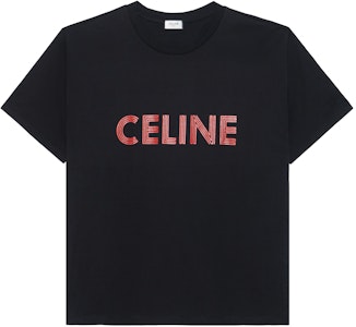 CELINE 黑色字母Logo印花圓領短袖T恤。 2X51I671Q-38BR Buy CELINE 黑色字母Logo印花圓領短袖T恤。 2X51I671Q-38BR