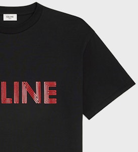 CELINE 黑色字母Logo印花圓領短袖T恤。 2X51I671Q-38BR Details for CELINE 黑色字母Logo印花圓領短袖T恤。 2X51I671Q-38BR