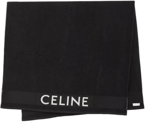 CELINE Selendang Hitam Wool Bersulam Huruf. 2AR07158W38OW Buy CELINE Selendang Hitam Wool Bersulam Huruf. 2AR07158W38OW