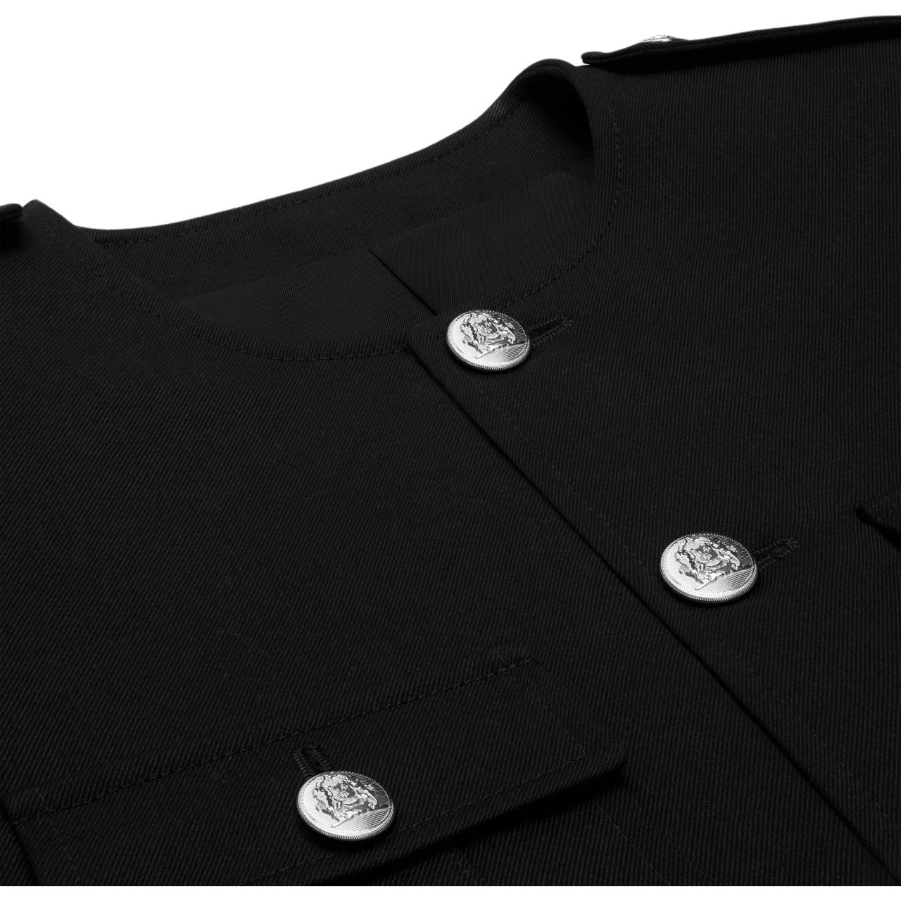 CELINE  Black Wool Long Sleeve Jacket 2V42X092D-38NO 圖 4