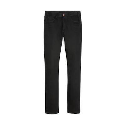 CELINE Boy Doll FW22 Black Washed Straight-Leg Jeans 2N782085T-38TK