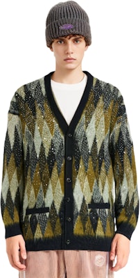 セリーヌ ボーイドール FW22 スパンコール刺繍ニットカーディガン グリーン 2AA48606S-30GR Purchase セリーヌ ボーイドール FW22 スパンコール刺繍ニットカーディガン グリーン 2AA48606S-30GR