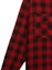 Sizing CELINE Boy Doll Plaid Button-Up Loose Long-Sleeve Shirt Red 2C574017F-27RB