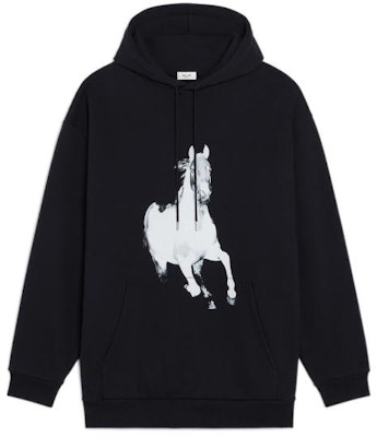 CELINE BOY DOLL Print Oversized Hoodie Black 2Y901670Q-38AW Order CELINE BOY DOLL Print Oversized Hoodie Black 2Y901670Q-38AW