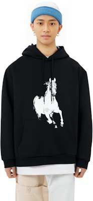 CELINE BOY DOLL Print Oversized Hoodie Black 2Y901670Q-38AW Details for CELINE BOY DOLL Print Oversized Hoodie Black 2Y901670Q-38AW