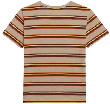 Camiseta CELINE Marrón a Rayas con Logo Bordado y Cuello Redondo. 2X392305I-02MD Lookbook Camiseta CELINE Marrón a Rayas con Logo Bordado y Cuello Redondo. 2X392305I-02MD