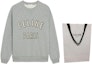 Shop CELINE Kasual Alphabet Crewneck Sweatshirt - Kelabu 2Y28D670Q-09HA